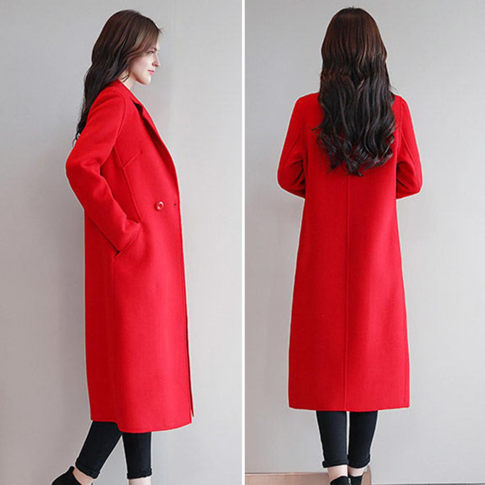 Wool Coat Peacoat - Mantel Wol Wanita, Mantel Wol Peacoat