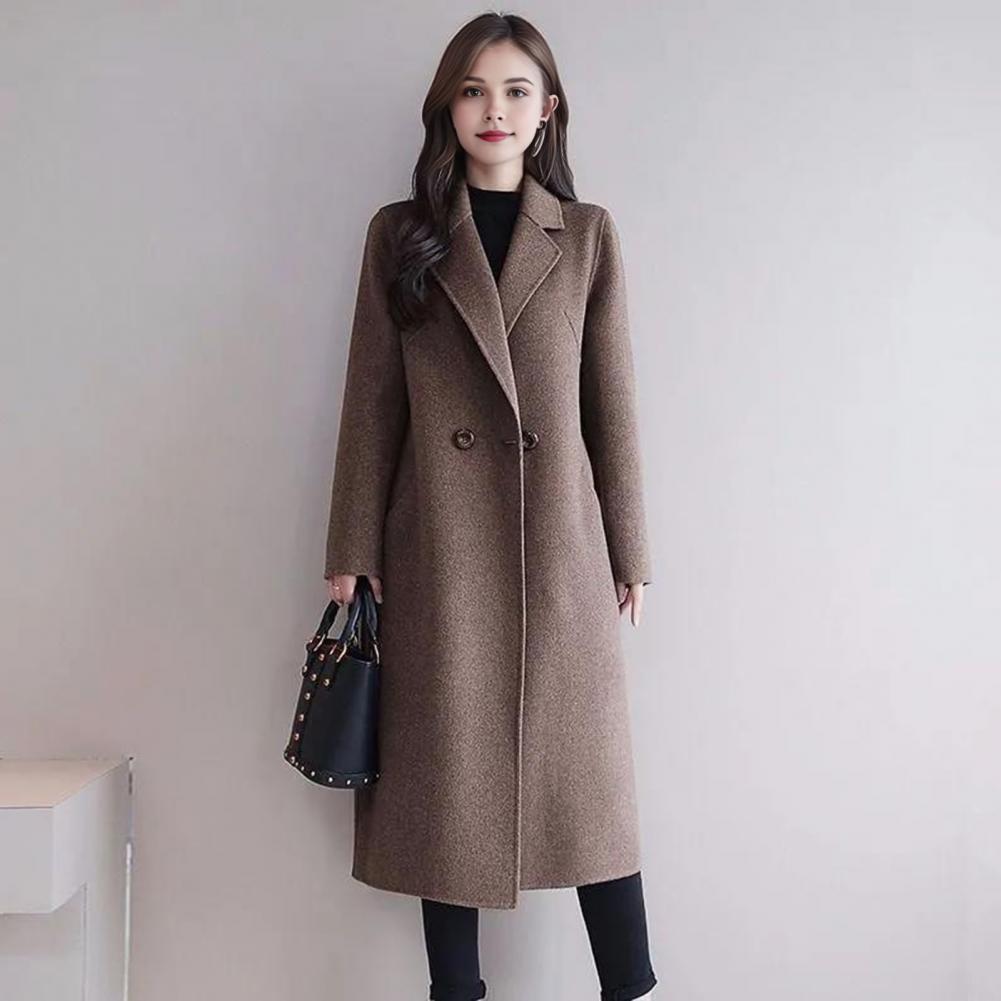 Wool Coat Peacoat - Mantel Wol Wanita, Peacoat Wol Wanita,
