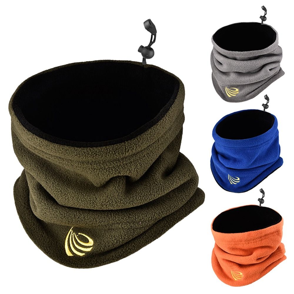 Neck Gaiter Fleece - Penutup Wajah Pria Wanita untuk Berkemah,