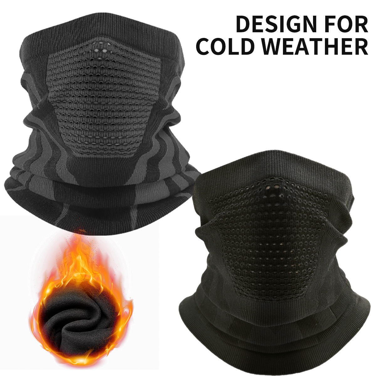 Penutup Leher Musim Dingin Gai - Neck Gaiter Fleece ulasan dan harga