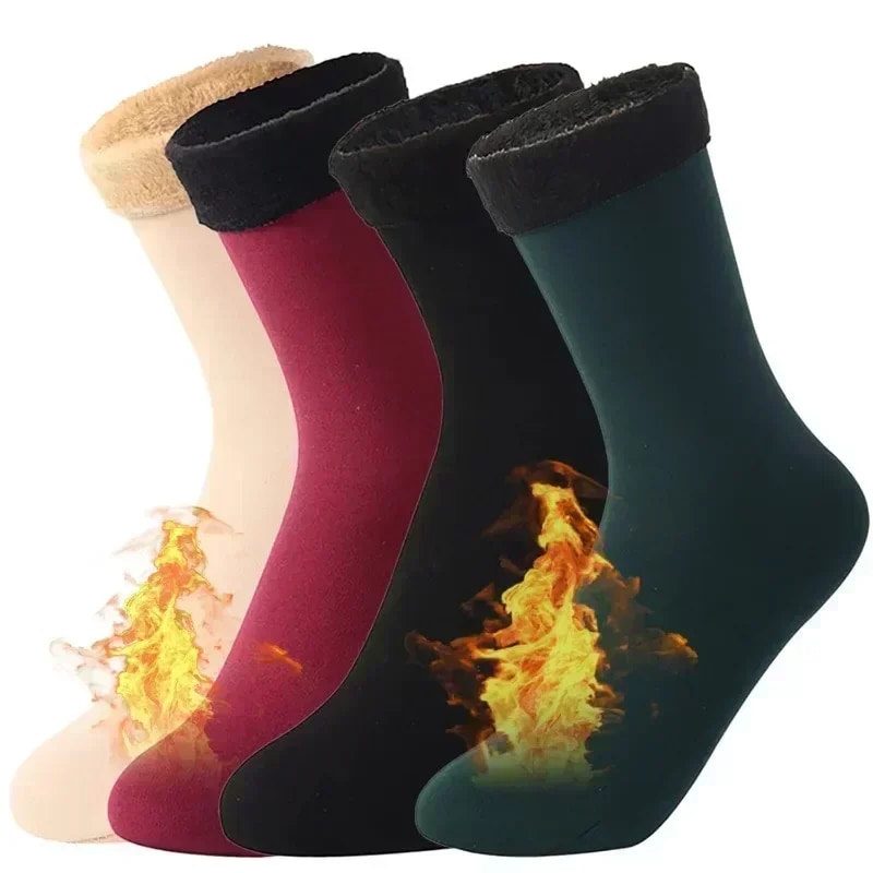 1/2/3/5/10 Pasang Kaus Kaki Te - Thermal Sock Wool ulasan dan harga