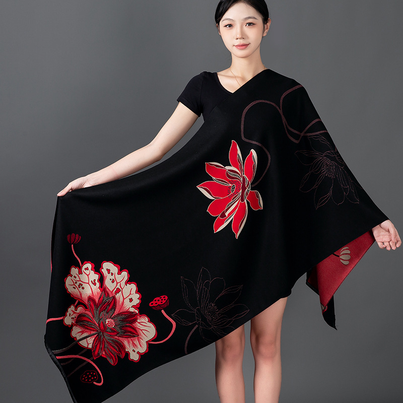 Syal Musim Dingin Wanita Syal  - Cashmere Pashmina Wrap ulasan dan harga