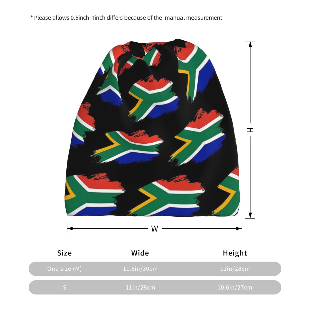 Bandana Bendera Springboks Afr - Knit Beanie Hat Warm ulasan dan harga