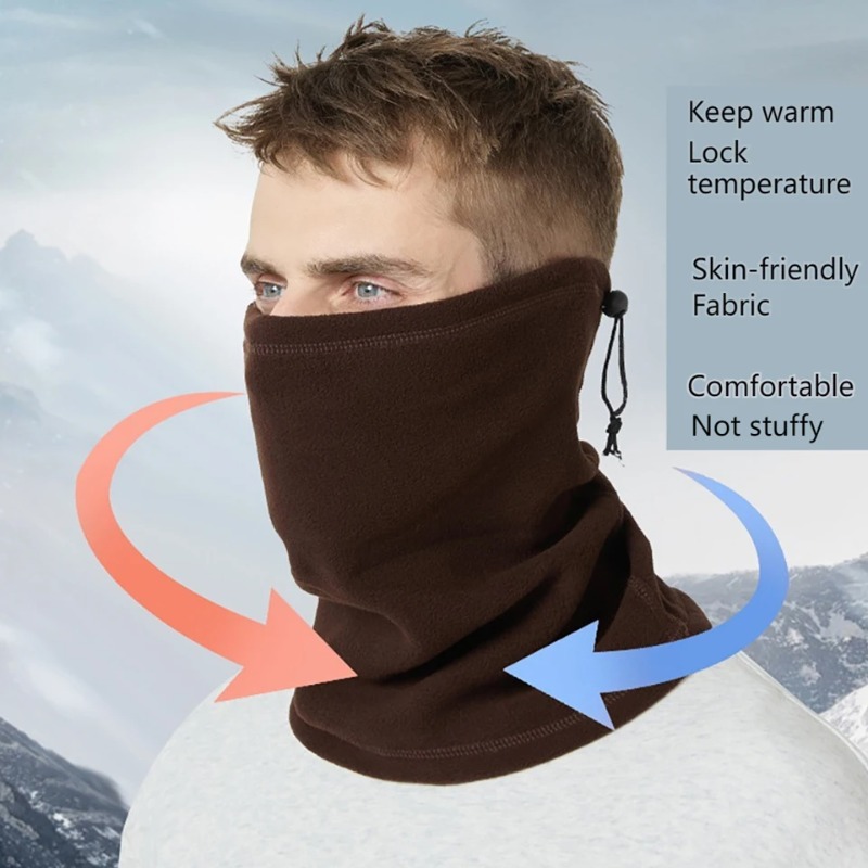 Penutup Leher Musim Dingin, Sy - Neck Gaiter Fleece ulasan dan harga