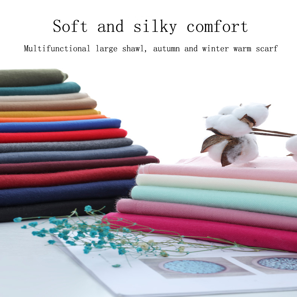 Syal Kasmir Imitasi Multifungs - Cashmere Pashmina Wrap ulasan dan harga