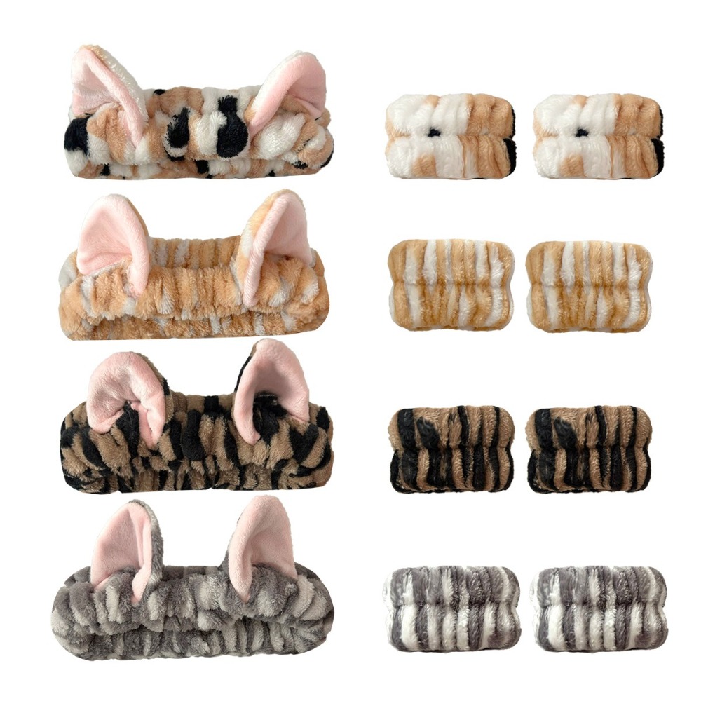 3 Buah/Set Ikat Kepala Mewah T - Winter Headband Fleece ulasan dan harga