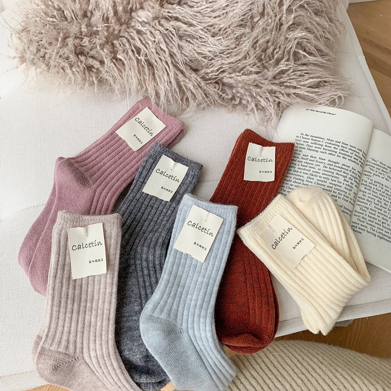 Kaus kaki wanita wol kasmir mu - Thermal Sock Wool ulasan dan harga