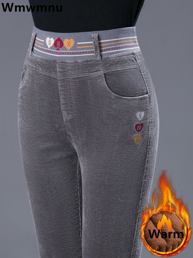 Celana pensil garis bulu tebal - Corduroy Pant Warm ulasan dan harga