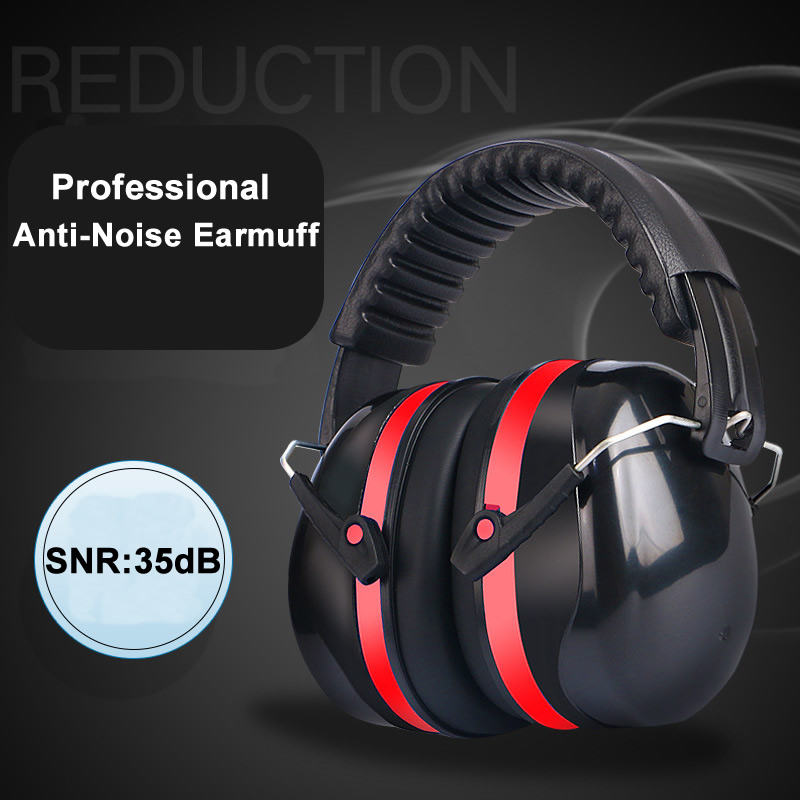 Anti-Noise Head Earmuffs Lipat - Earmuffs Foldable ulasan dan harga