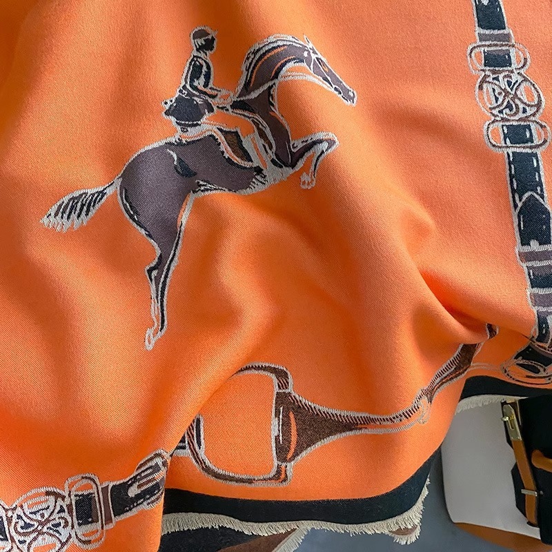 Syal Kasmir Imitasi Retro Ride - Wool Scarf Men ulasan dan harga