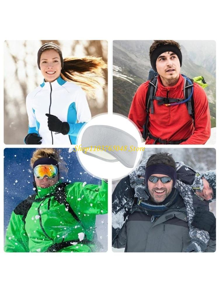 R53E Fleece Ear Warmer Winter  - Winter Headband Fleece ulasan dan harga