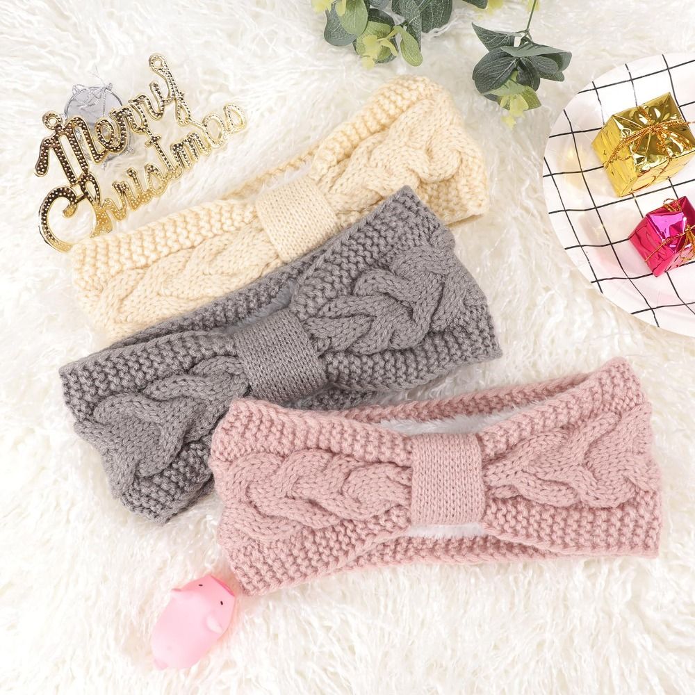 Headband Rajut Wanita Musim Di - Winter Headband Fleece ulasan dan harga